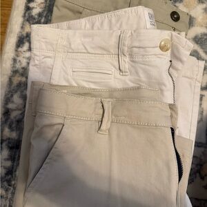 Boys khaki Pants - Beige, White, and Tan